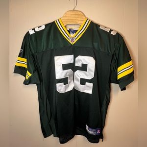 Clay Mathews NFL Green Bay Packers Reebok On Field #52 Football Jersey Mens 52